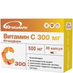 Витамин C 300 мг, капсулы 500 мг 30 шт БАД