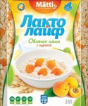 Каша, Matti (Матти) 40 г 15 шт Лактолайф овсяная с курагой
