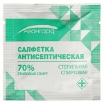 Салфетка антисептическая, р. 60ммх100мм 1 шт стерильная спиртовая