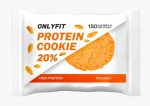 Печенье протеиновое, Onlyfit (Онлифит) 35 г арахис неглазированное 20% белка