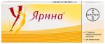 Ярина, таблетки покрытые оболочкой пленочной 3 мг+0.03 мг 21 шт
