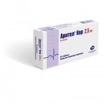 Арител Кор, таблетки покрытые пленочной оболочкой 2.5 мг 30 шт