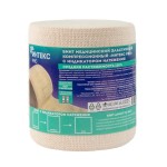 Бинт эластичный компрессионный, р. 3мх10см Интекс Про средней растяжимости с индикатором натяжения и фиксаторами