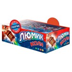 Карамель, Люмик 10 г 30 шт кола на светящейся палочке блок