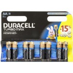 Батарейки, Duracell (Дюраселл) 8 шт арт. LR6 Турбо АА алкалиновые 1.5V