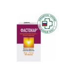 Фастокар, таблетки покрытые оболочкой пленочной 75 мг+15.2 мг 100 шт